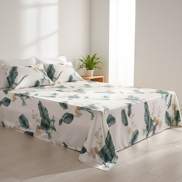 JUEGO DE SÀBANA PRINT BOTANIC