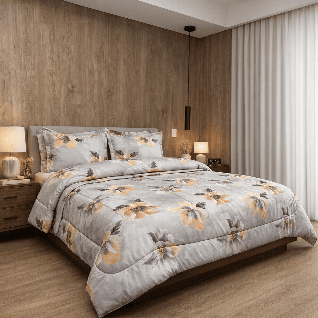 TENDIDO ACOLCHADO PRIMAVERA GRIS