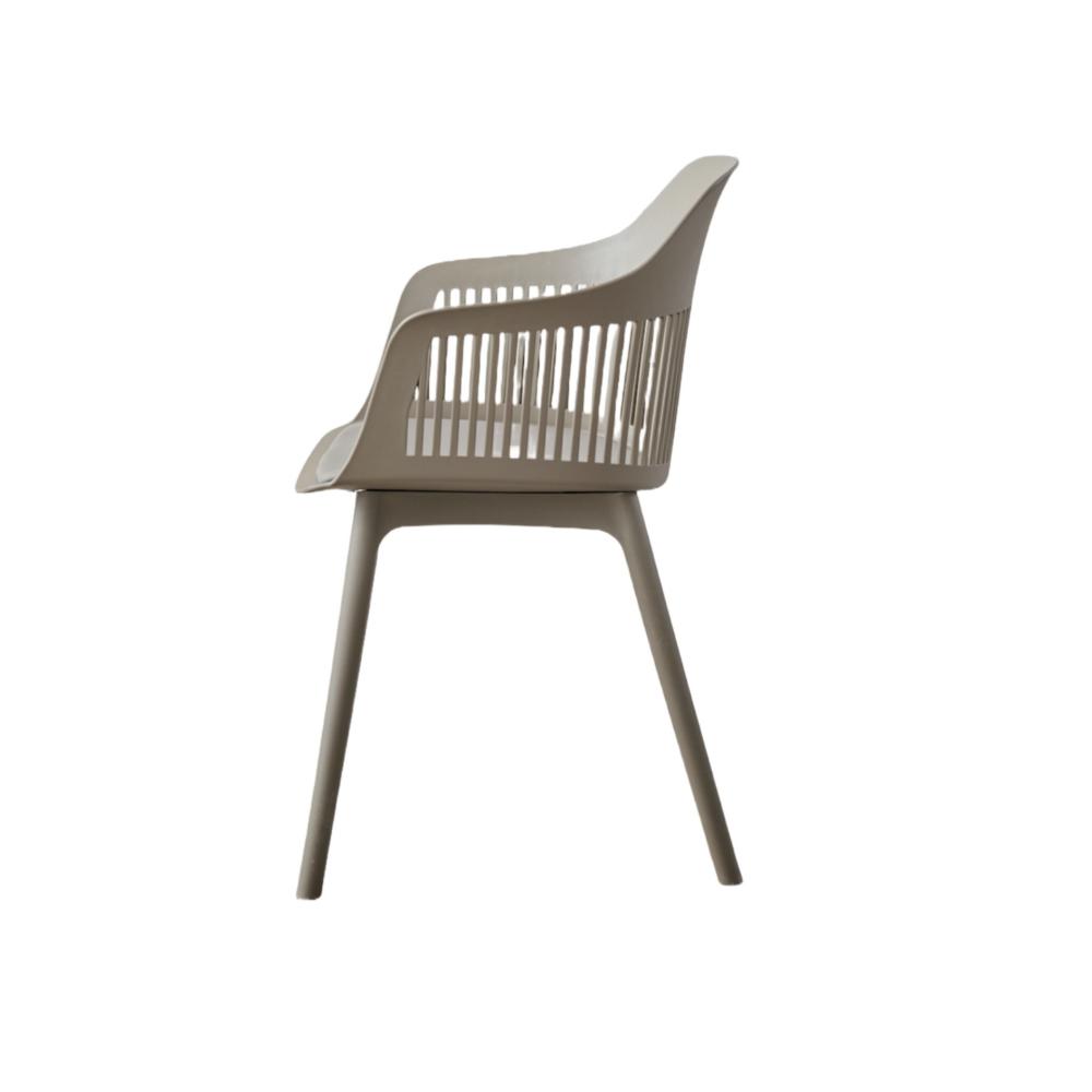 SILLA CON COJIN MAX TAUPE
