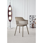 SILLA CON COJIN MAX TAUPE