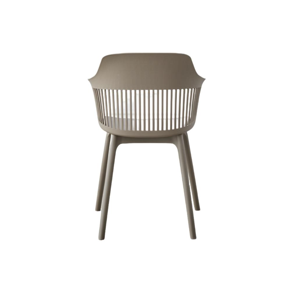 SILLA CON COJIN MAX TAUPE
