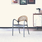 SILLA DE EXTERIOR CON BRAZOS DAYTONA DARK