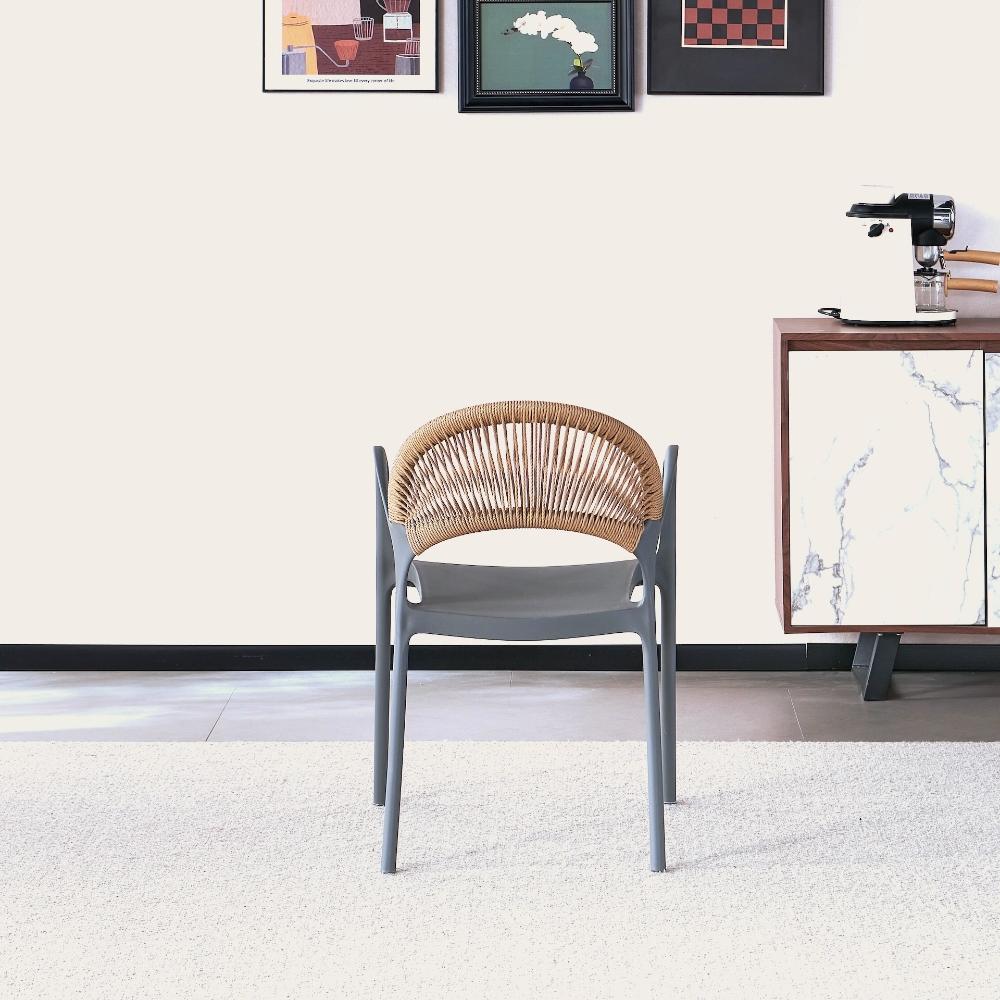 SILLA DE EXTERIOR CON BRAZOS DAYTONA DARK