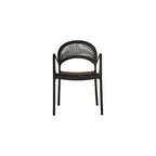 SILLA DE EXTERIOR CON BRAZOS DAYTONA BLANCA