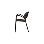 SILLA DE EXTERIOR CON BRAZOS DAYTONA BLANCA