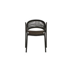 SILLA DE EXTERIOR CON BRAZOS DAYTONA BLANCA