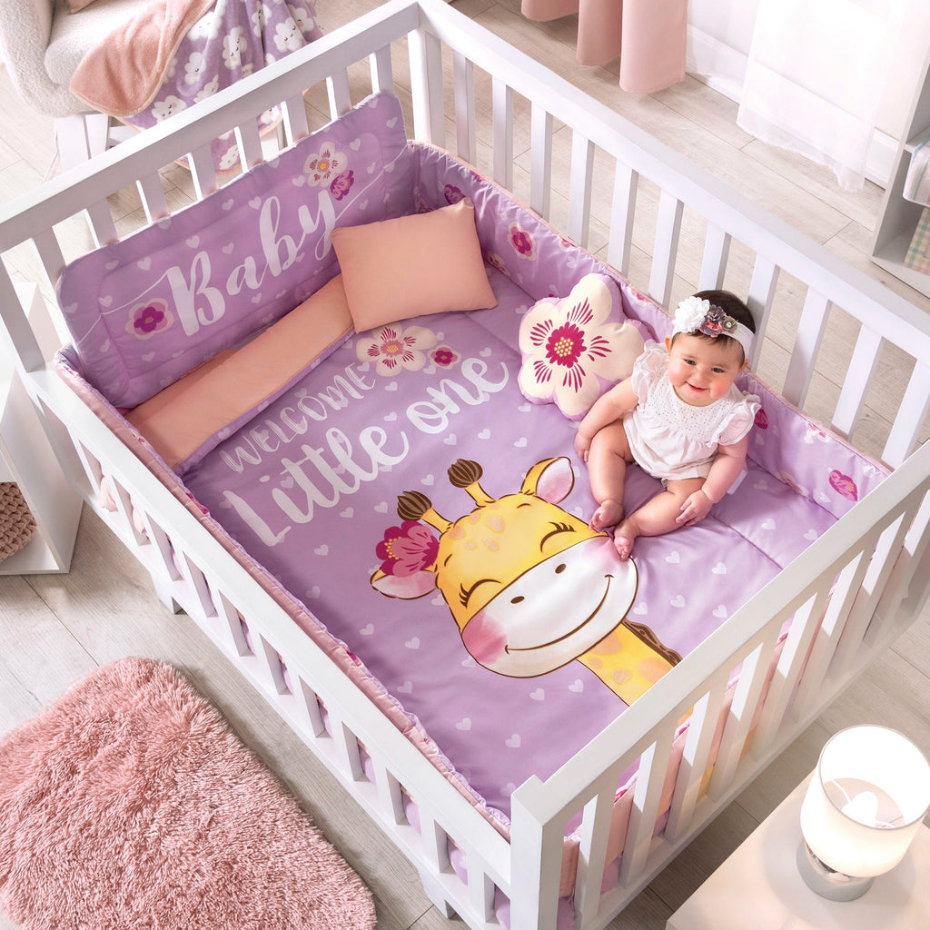 JUEGO DE EDREDÓN BABY JIRAFA