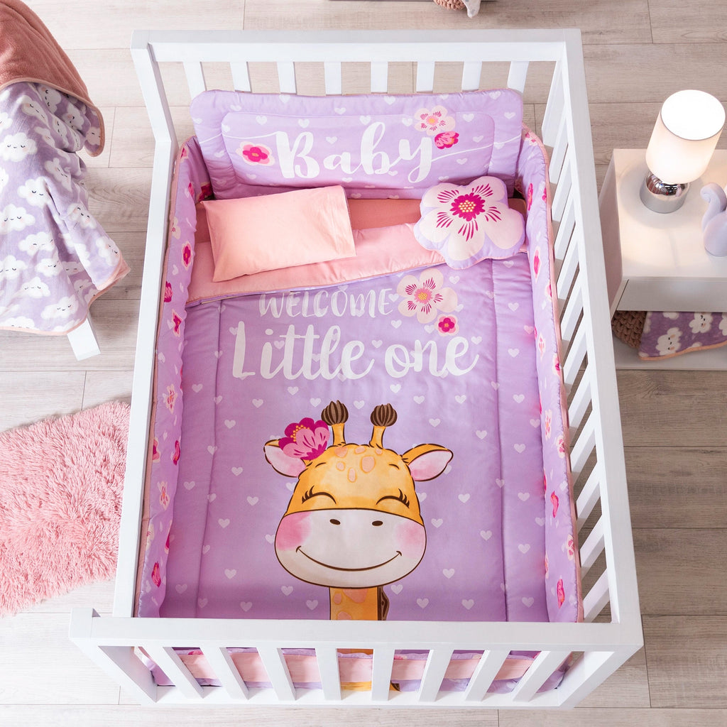 JUEGO DE EDREDÓN BABY JIRAFA