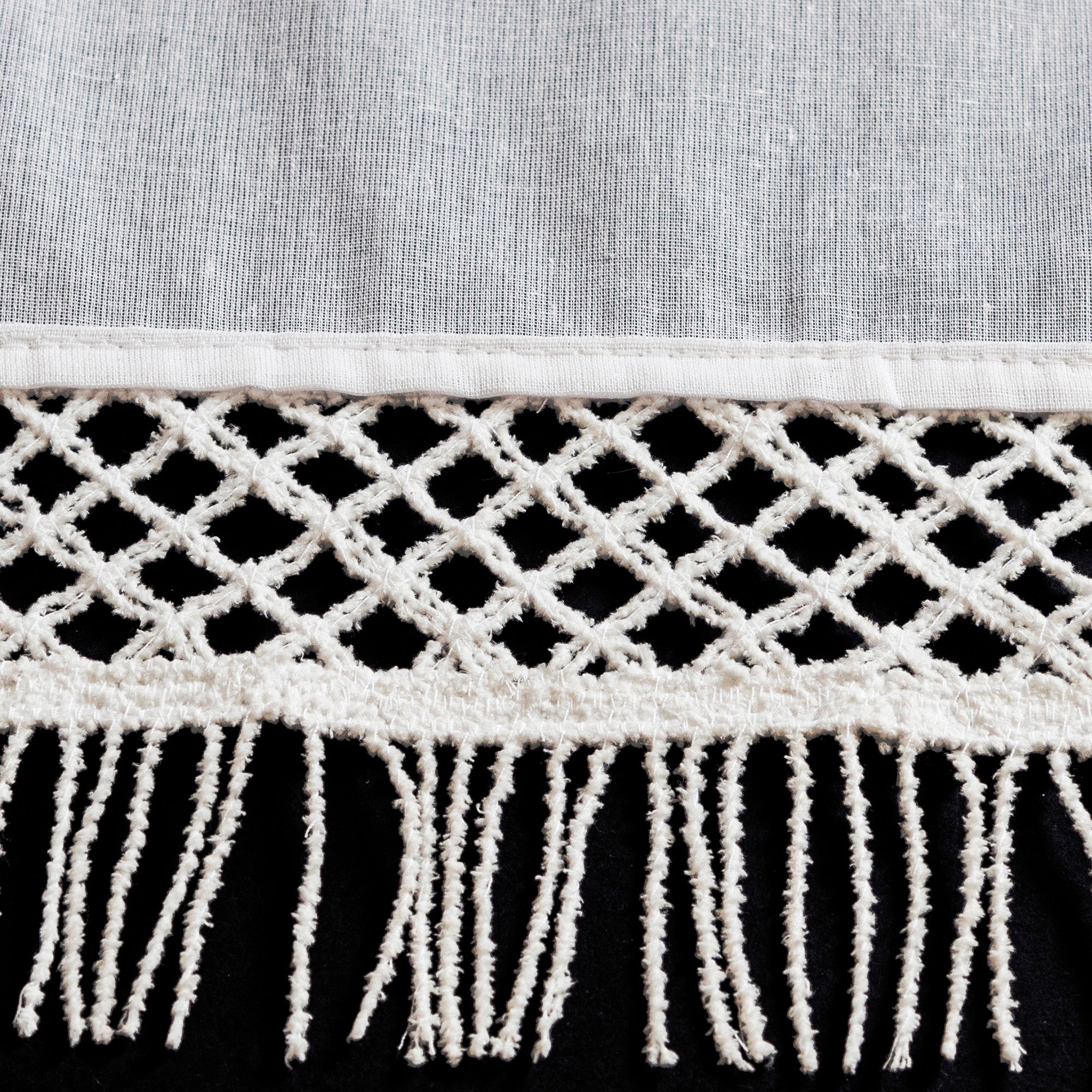 CORTINA DE COCINA MUMBAI BLANCA