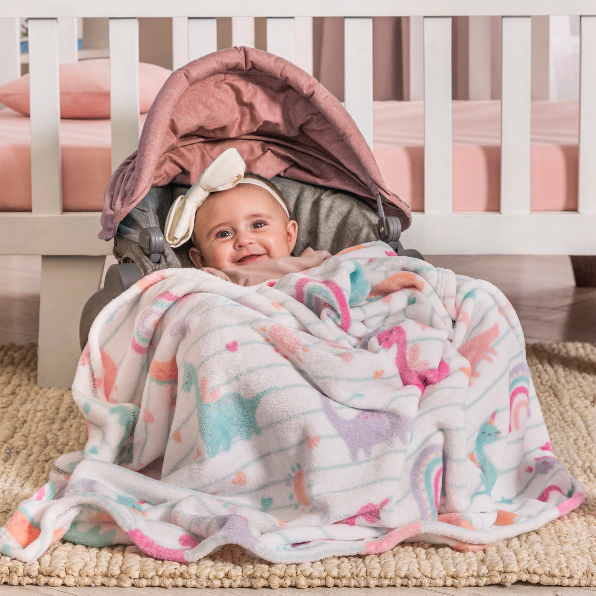 COBIJA BABY LIGERA SWEET DINO