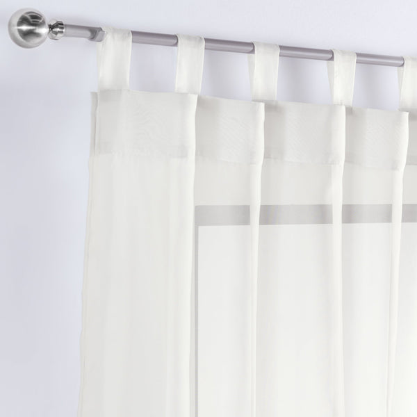 CORTINAS TRANSLÚCIDAS TERGAL BEIGE