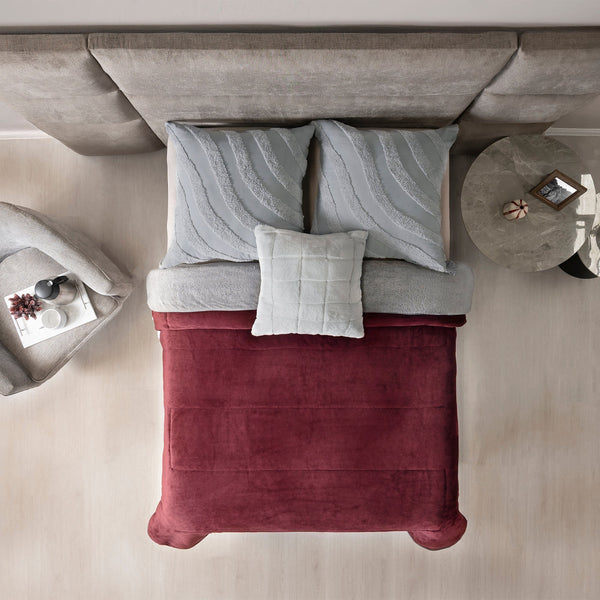 COBIJA INVERNAL TINTO