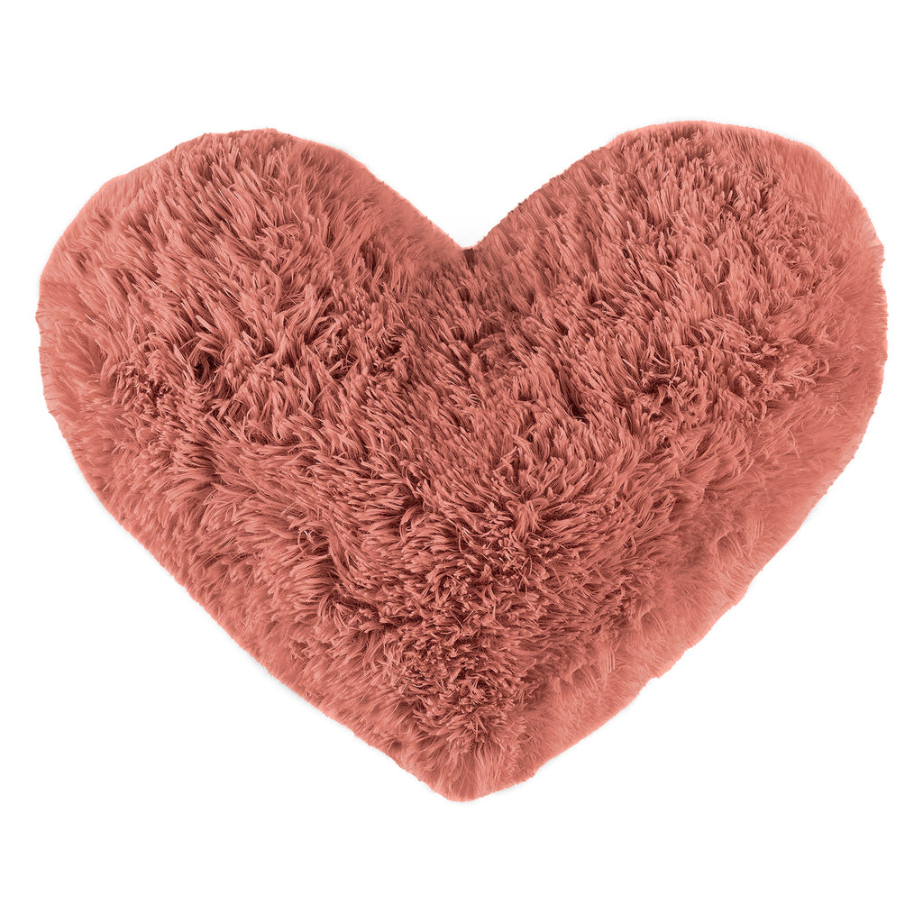 COJÍN EVEREST CORAZÓN DEEP ROSE