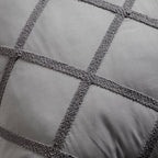 FUNDA DE ALMOHADA GRIS NEUTRAL
