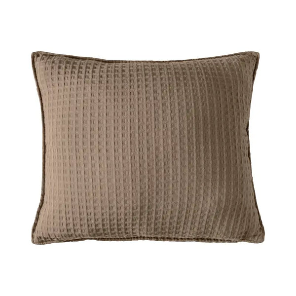 FUNDA DE ALMOHADA EUROPEA WAFFLE INCIENSO
