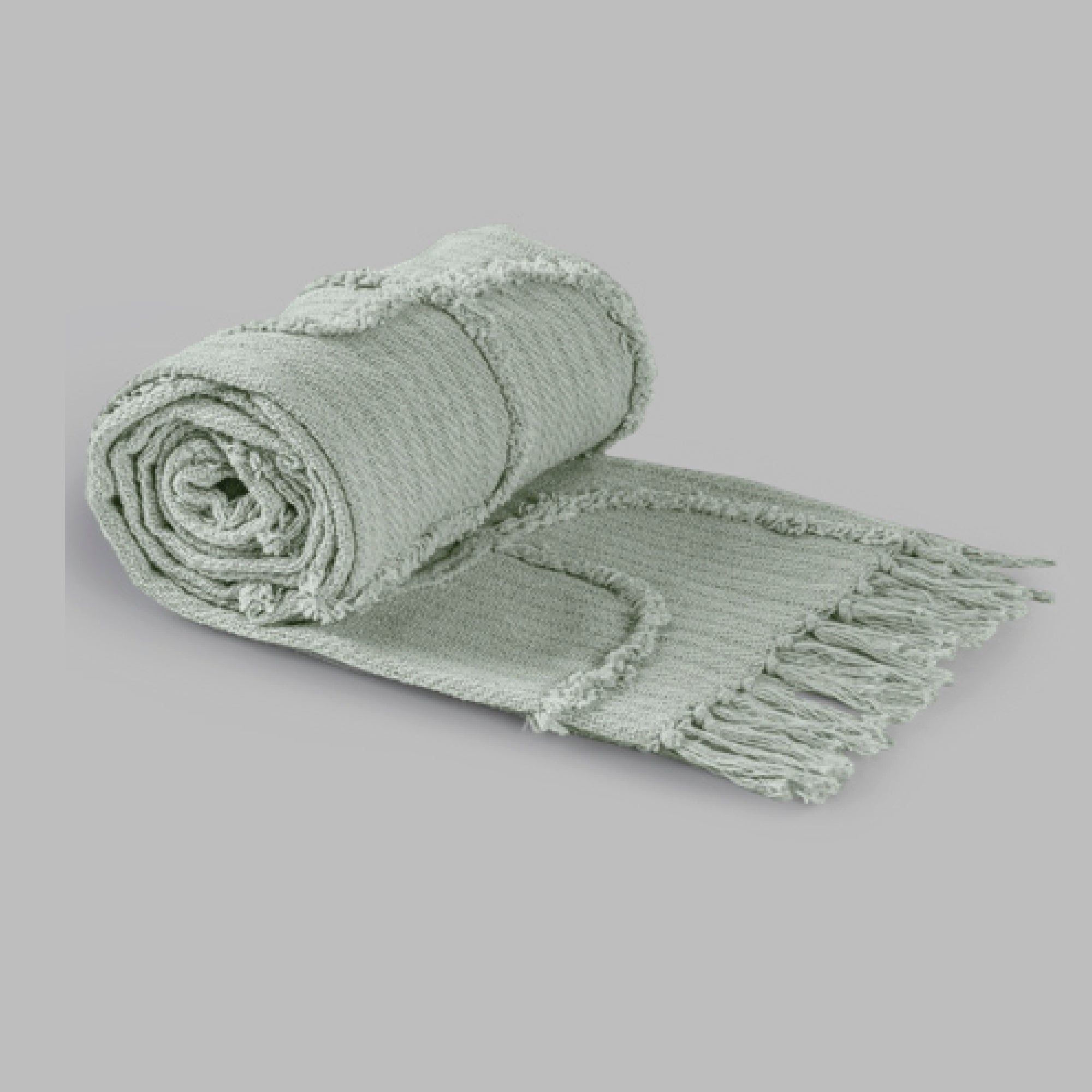 COBIJA DECORATIVO MUMBAI MENTA