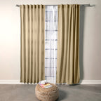 CORTINAS VIASOFT WASHED KAKI