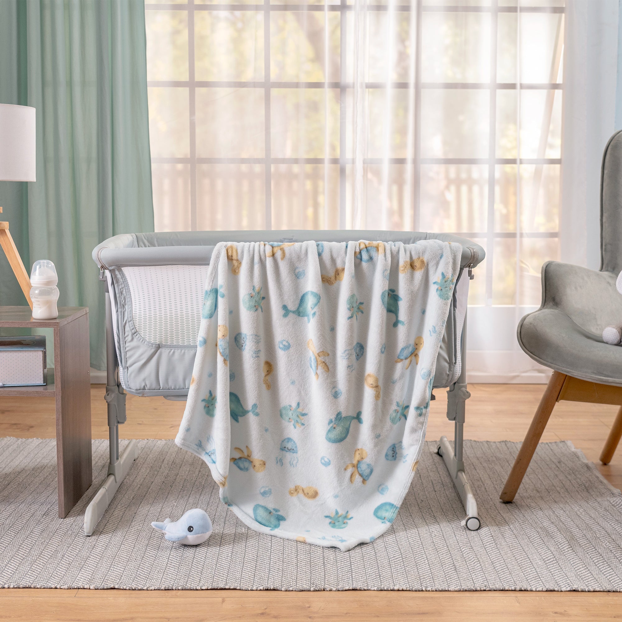 COBIJA BABY LIGERA BALLENITA