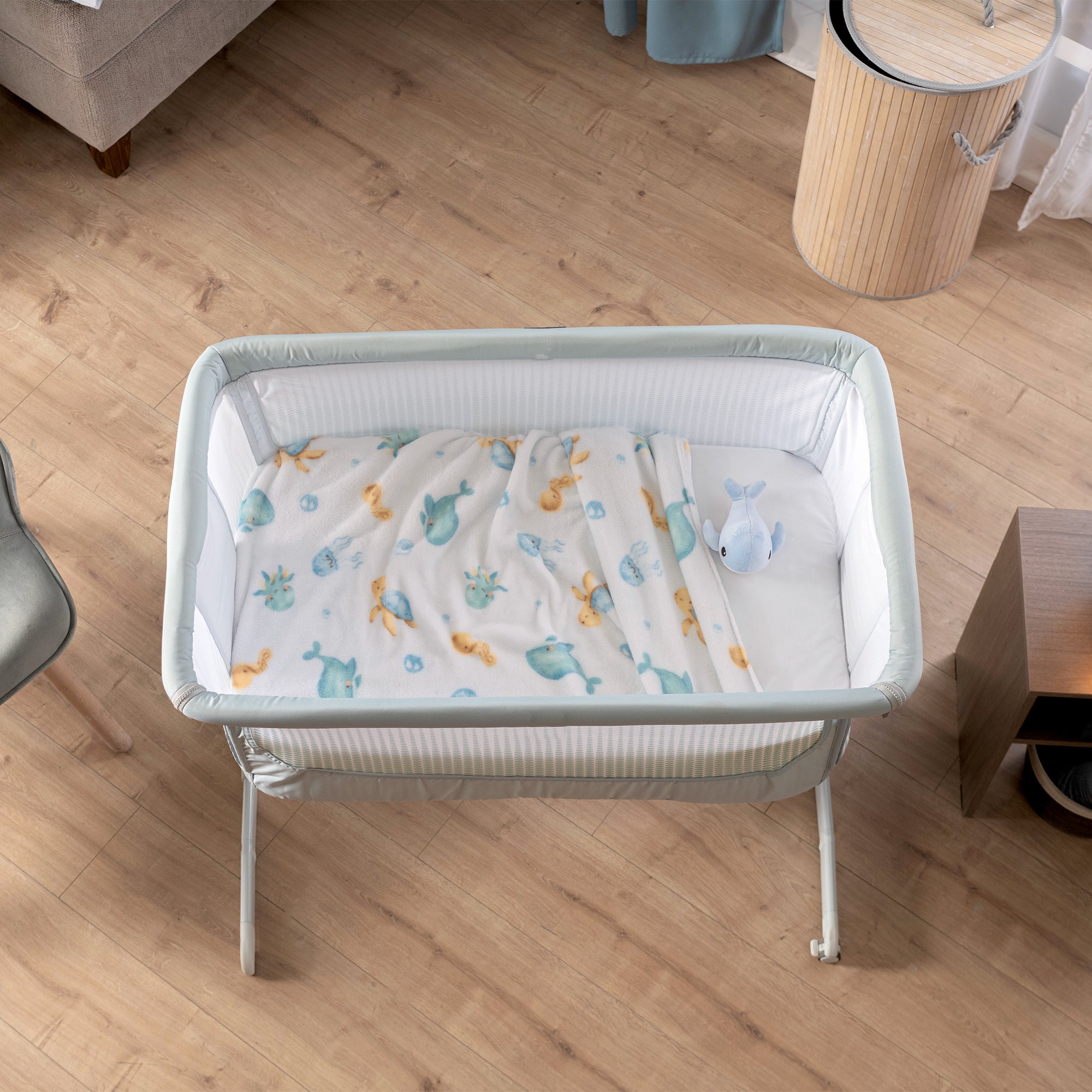 COBIJA BABY LIGERA BALLENITA