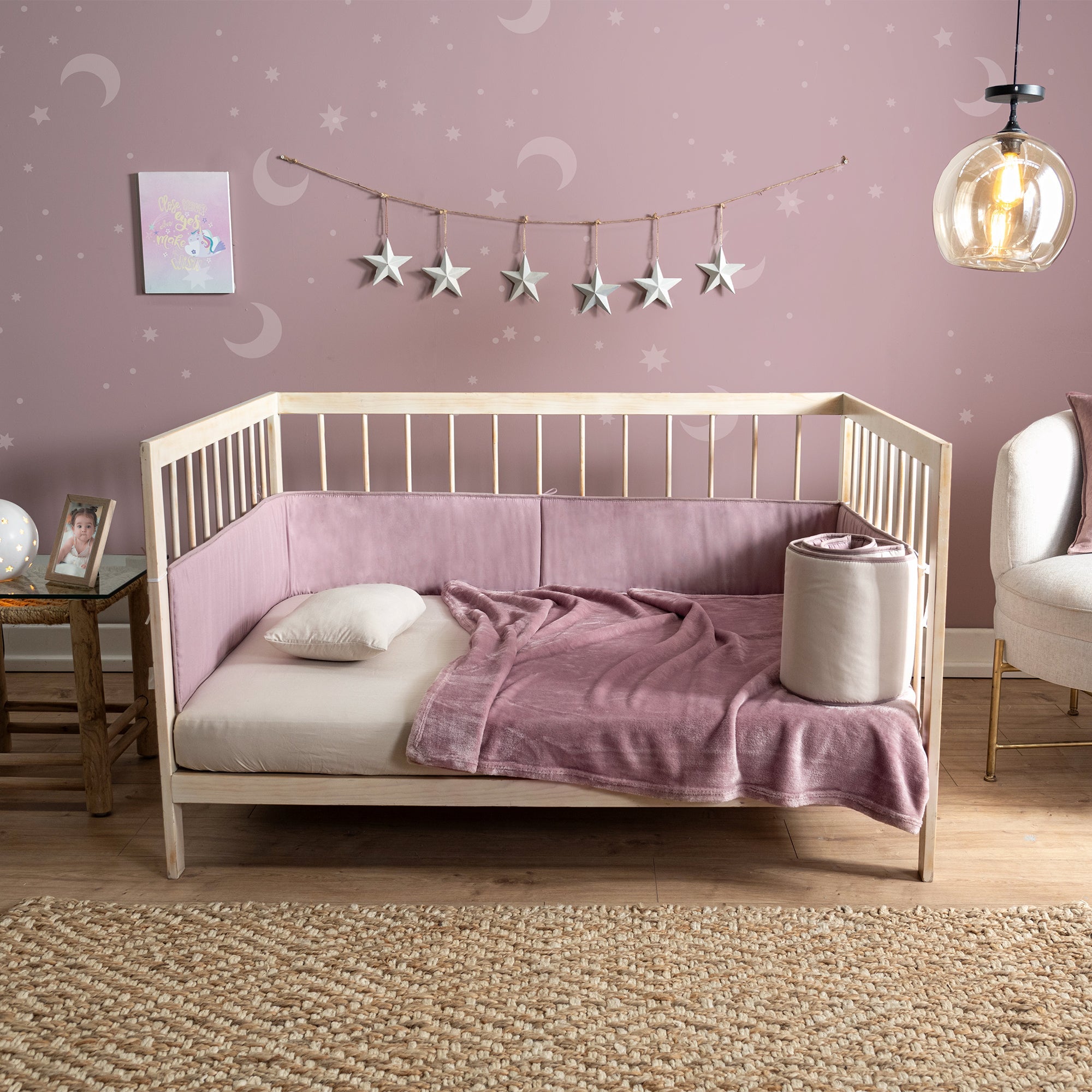 COBIJA BABY LIGERA LILA