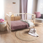COBIJA BABY SIBERIA LILA
