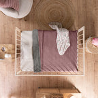 COBIJA BABY SIBERIA LILA