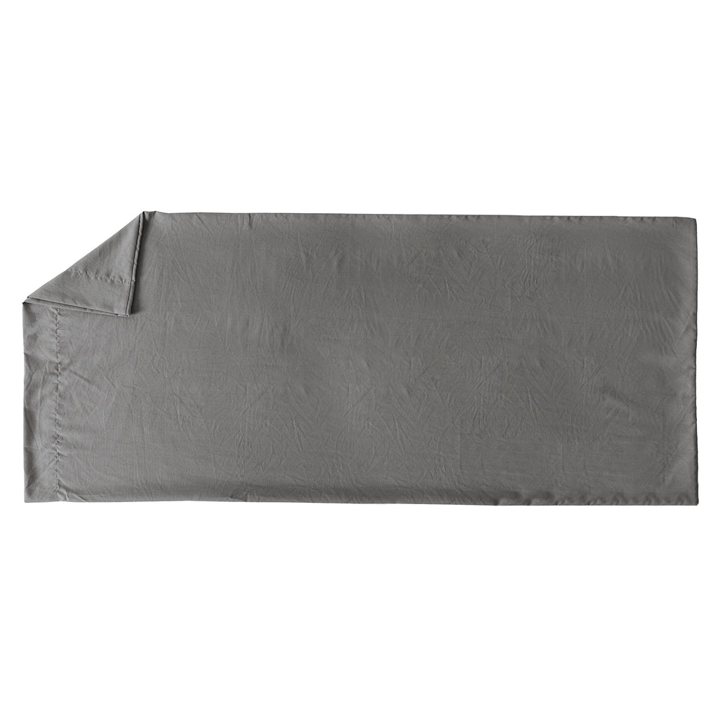 FUNDAS DE ALMOHADA WASHED GRIS