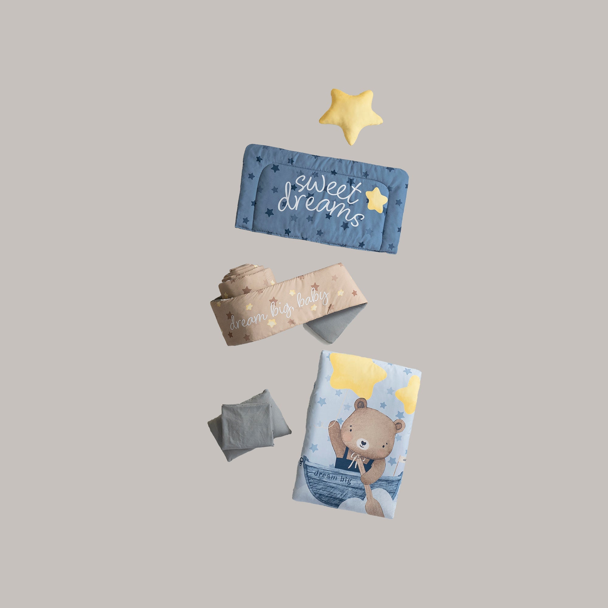 JUEGO DE EDREDÓN BABY MARINERO