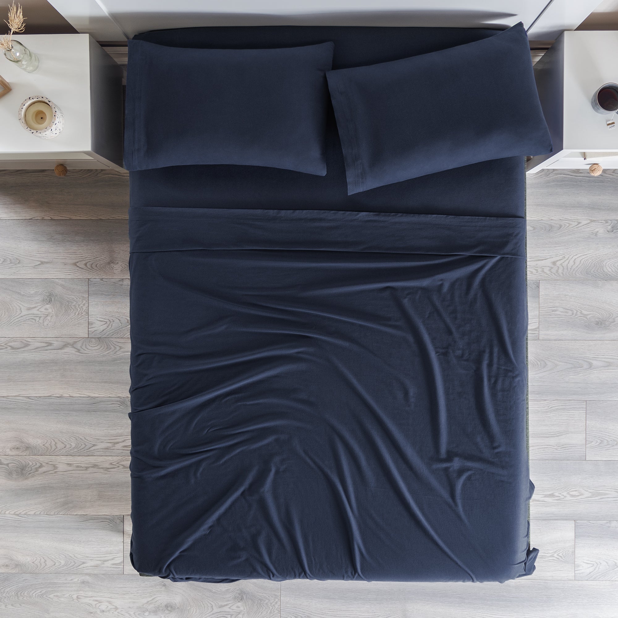 SÁBANAS CAMISETA AZUL