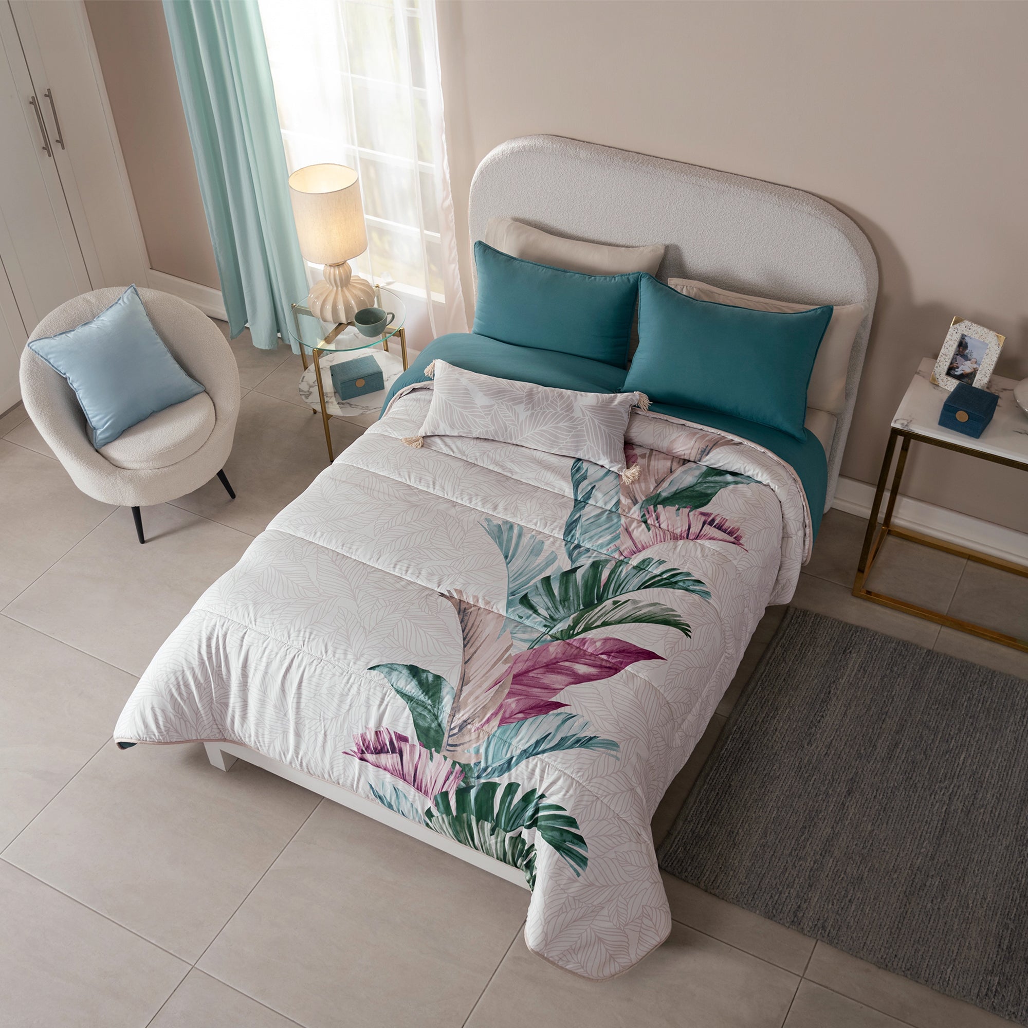 JUEGO DE EDREDÓN PALMAR