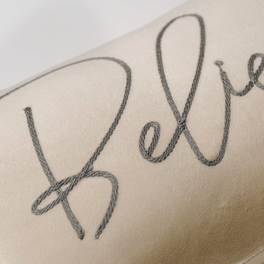 FUNDA DE COJÍN BELIEVE