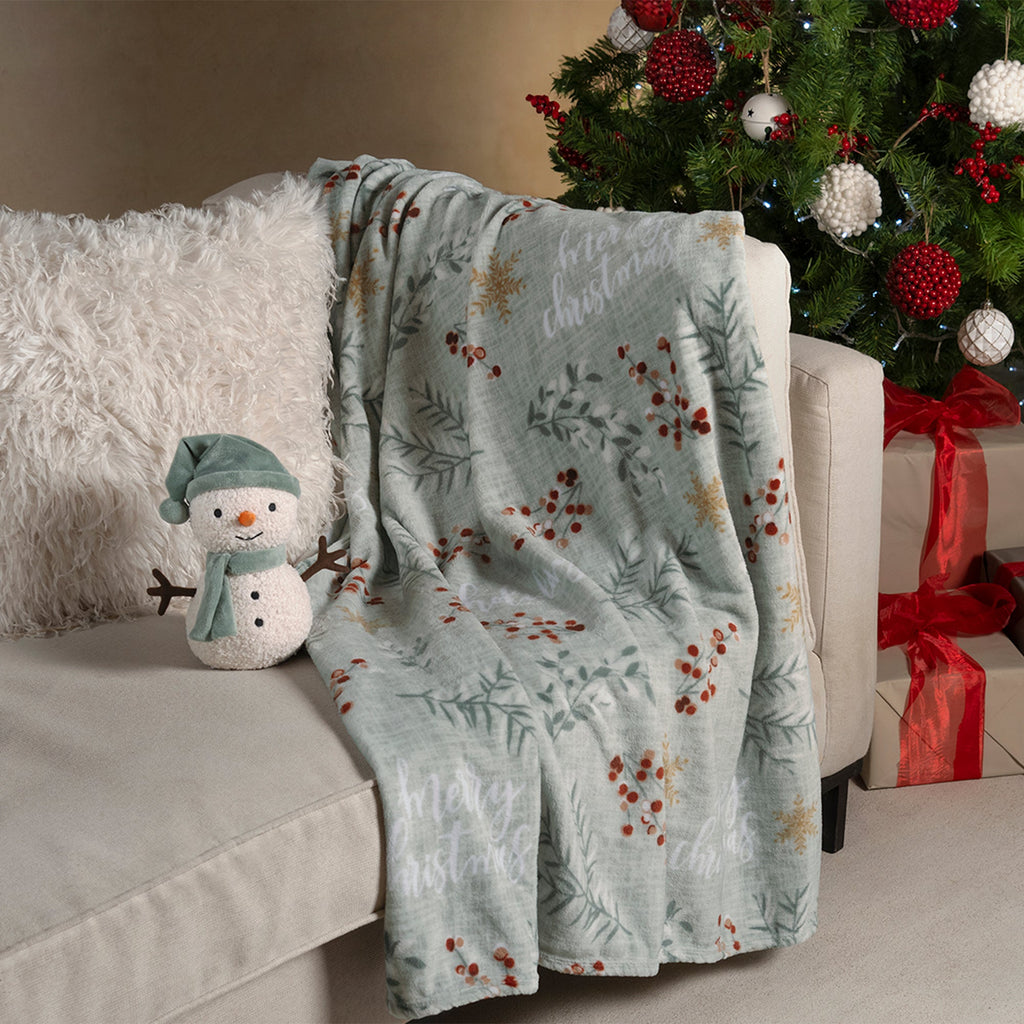 COBIJA LIGERO NAVIDAD