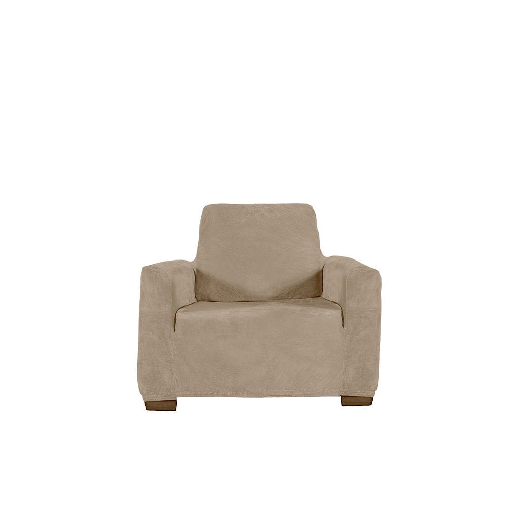 FUNDA DE SILLÓN NIZA VELVET LATTE