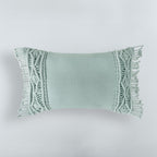 FUNDA DE COJÍN MACRAME AQUA