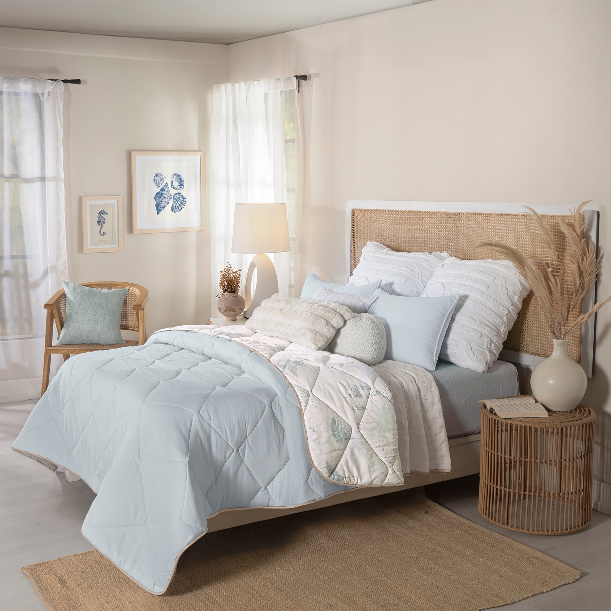 JUEGO DE EDREDÓN OASIS