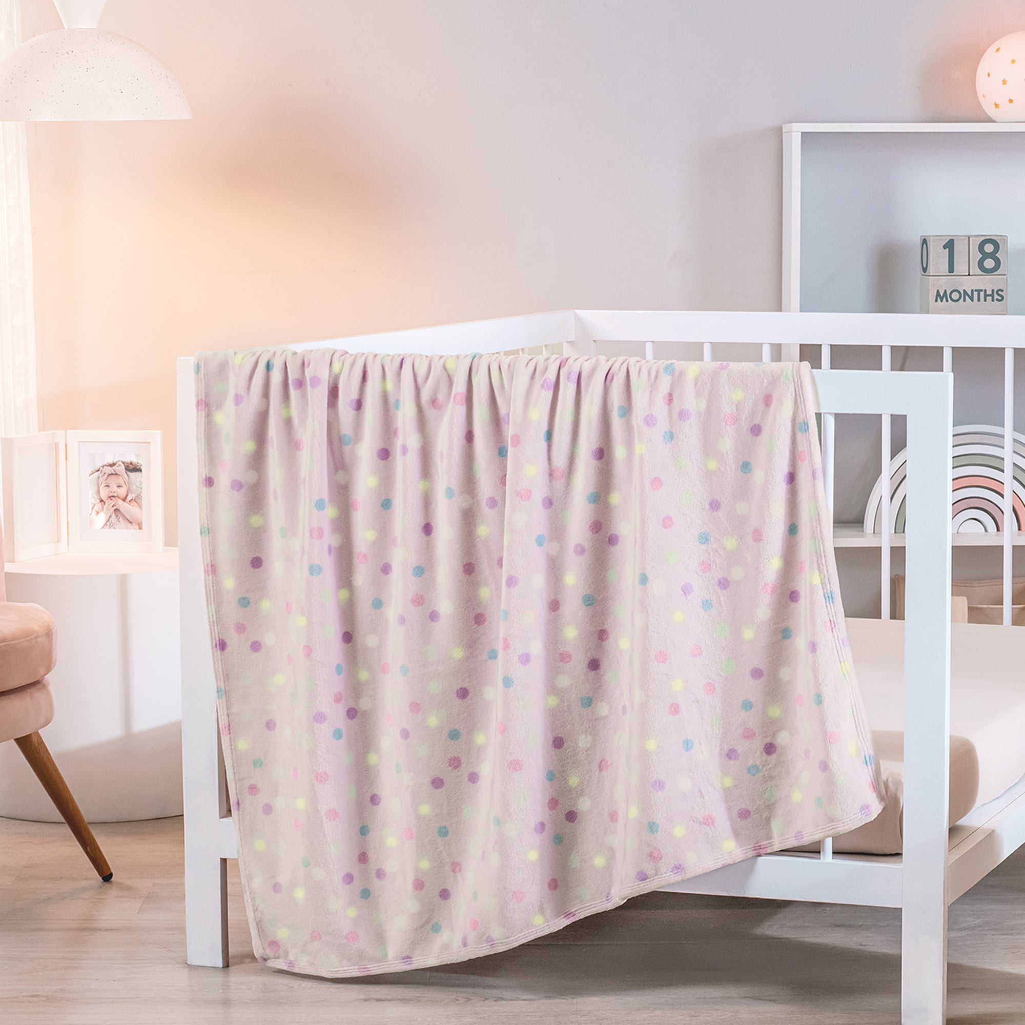 COBIJA BABY LIGERA DOTS