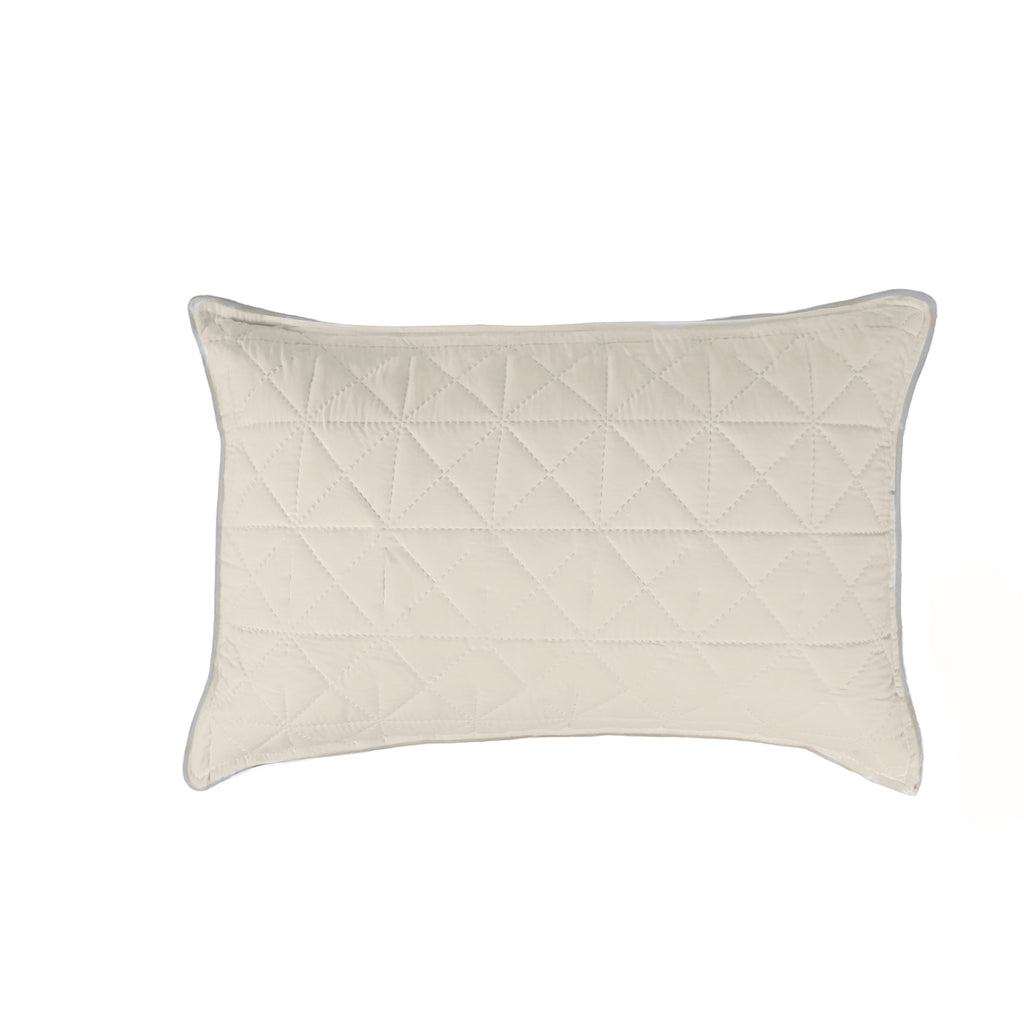 FUNDA DE ALMOHADA MARFIL