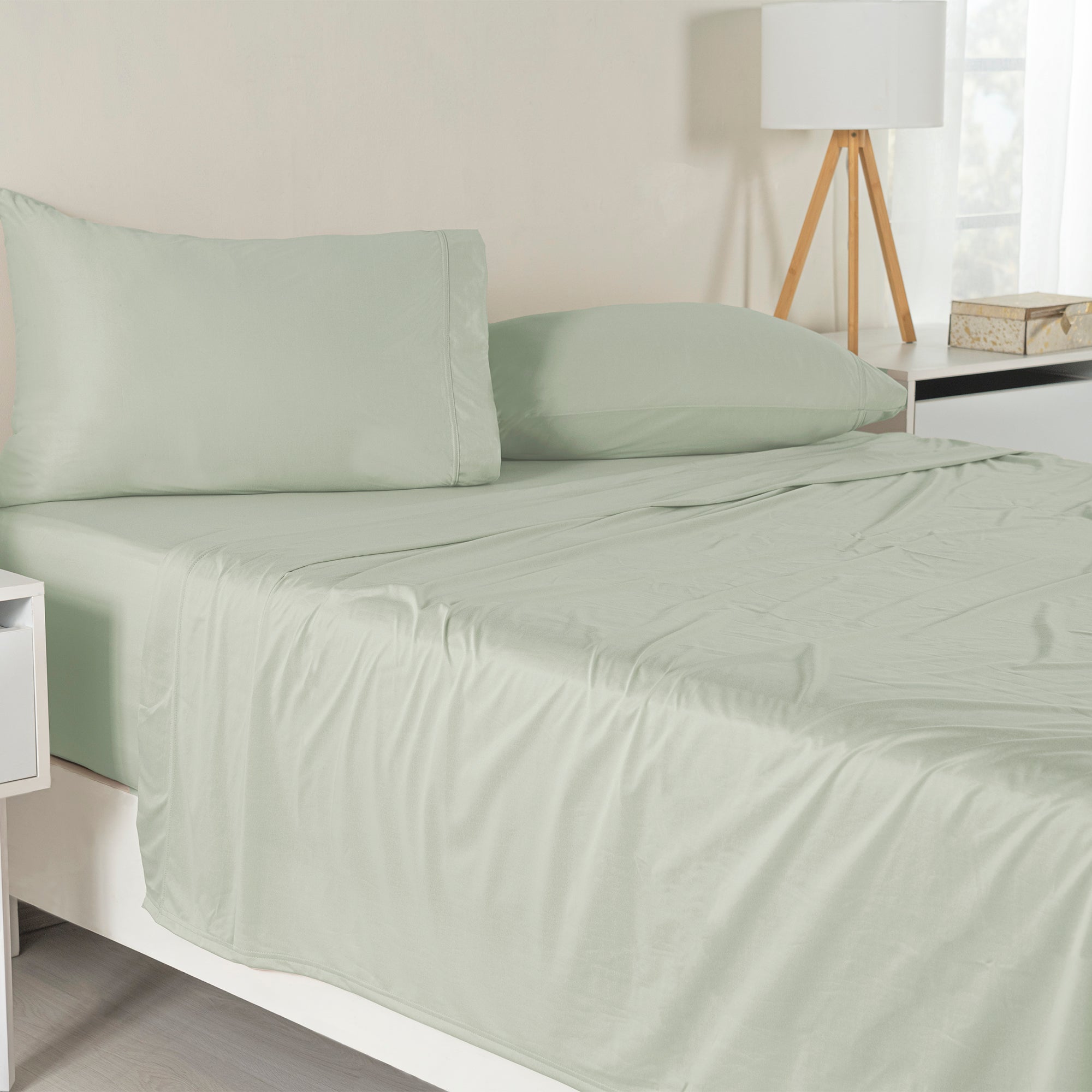 SÁBANAS JERSEY SOFT MINT
