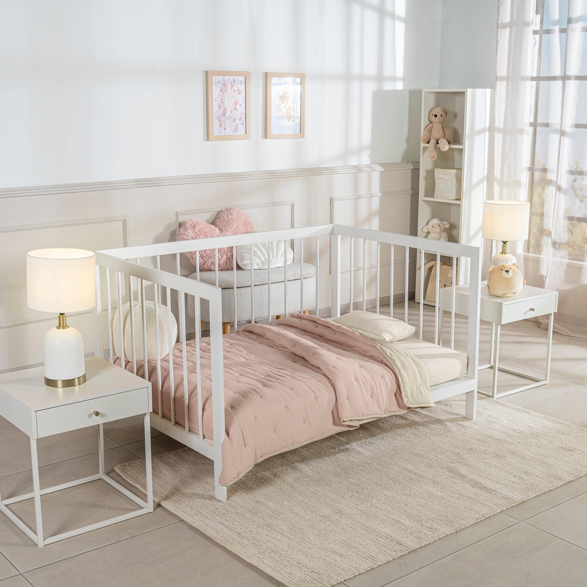 EDREDÓN BABY VOGA MUSELINA SWEET PINK