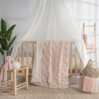 EDREDÓN BABY VOGA MUSELINA SWEET PINK