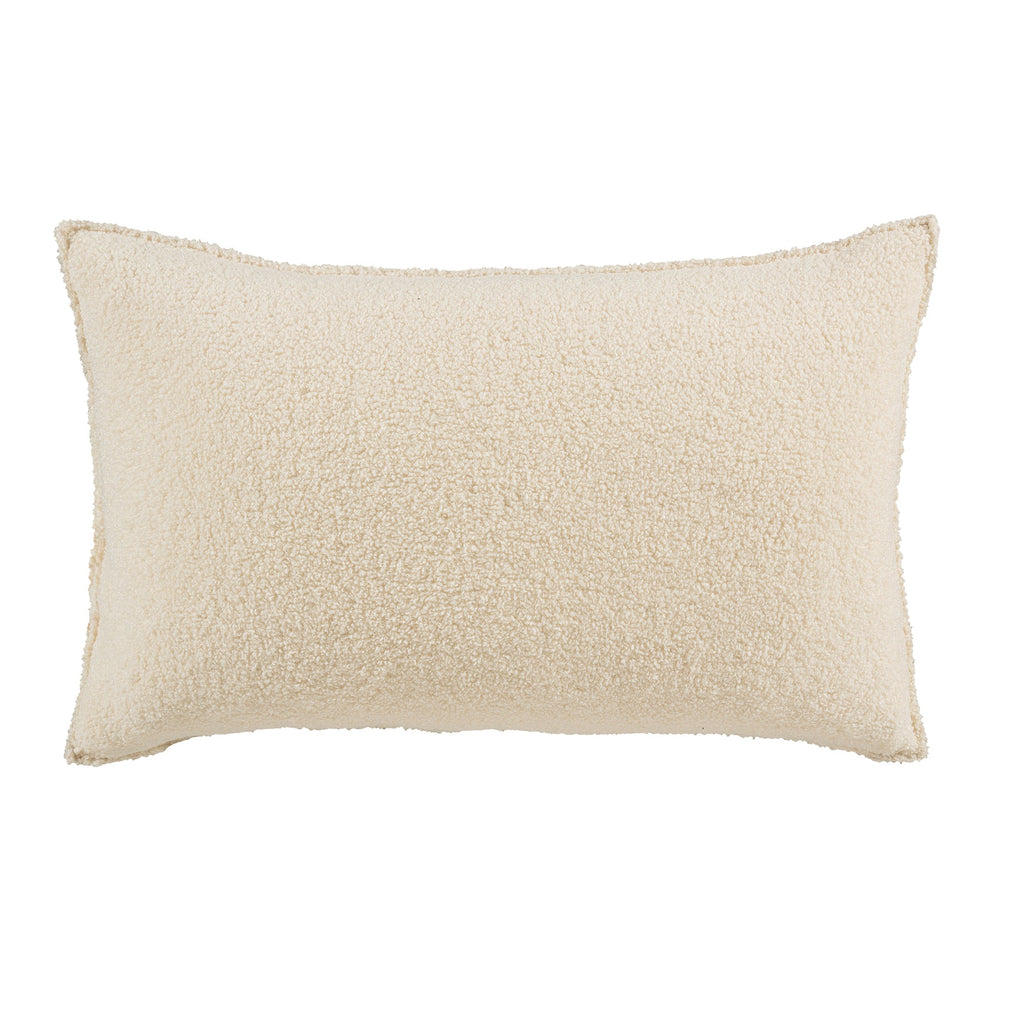 FUNDA DE ALMOHADA BUCLE BEIGE