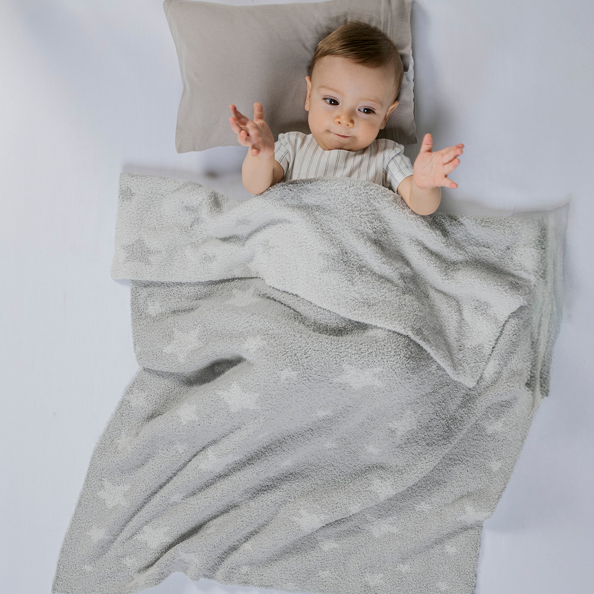 COBIJA BABY VOGA CHENILLE STARS