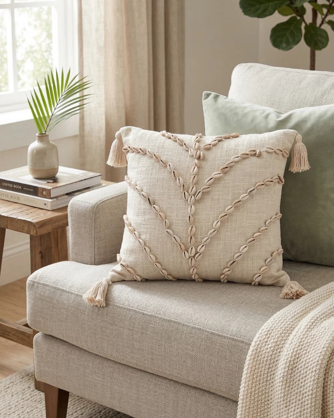 COJÍN MACEDONIA / REF 246 / BEIGE