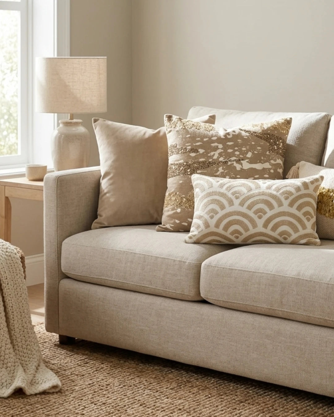 COJÍN MARANGONI / REF 287 / BEIGE