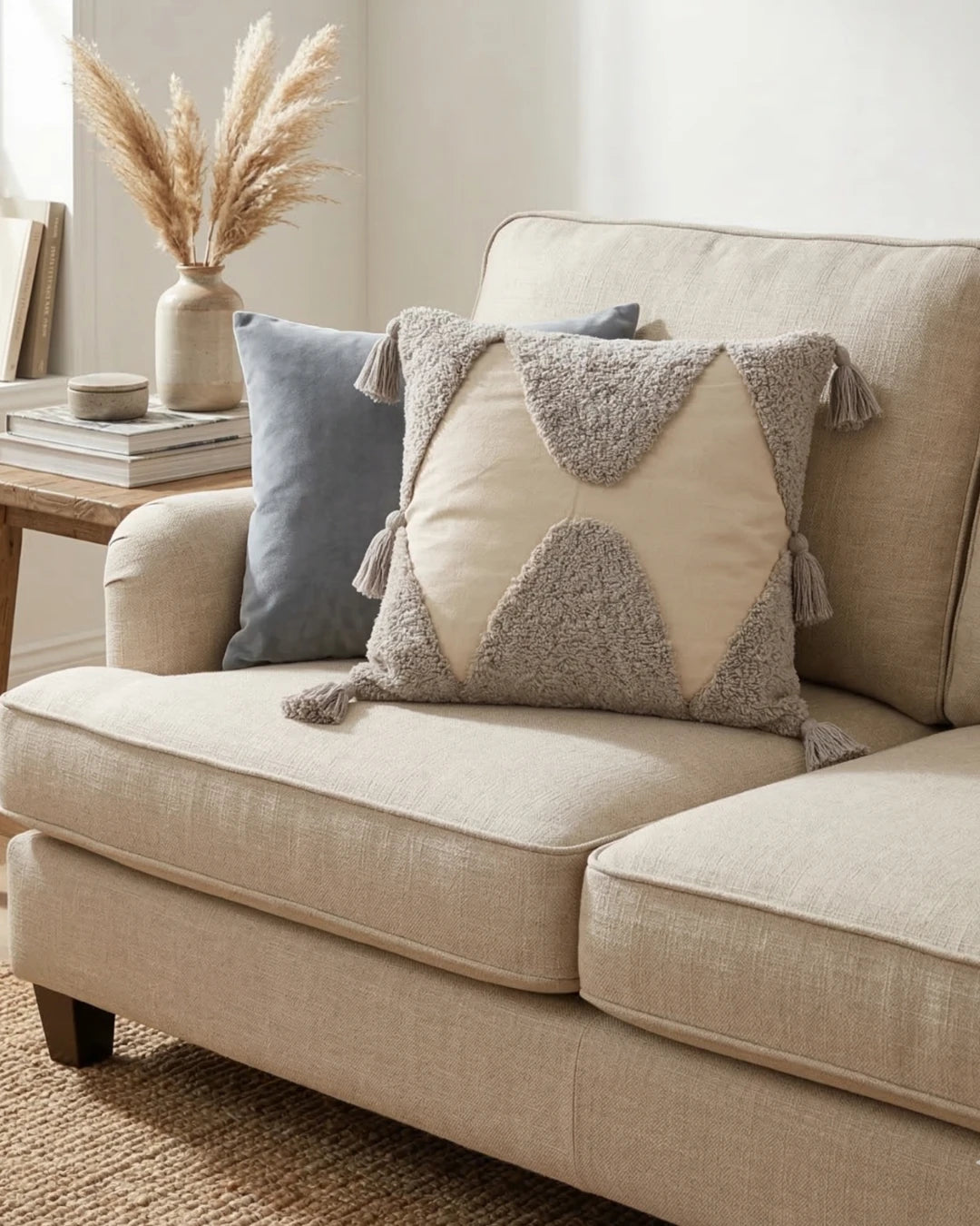 COJÍN RUSTIC / REF 112 / BEIGE