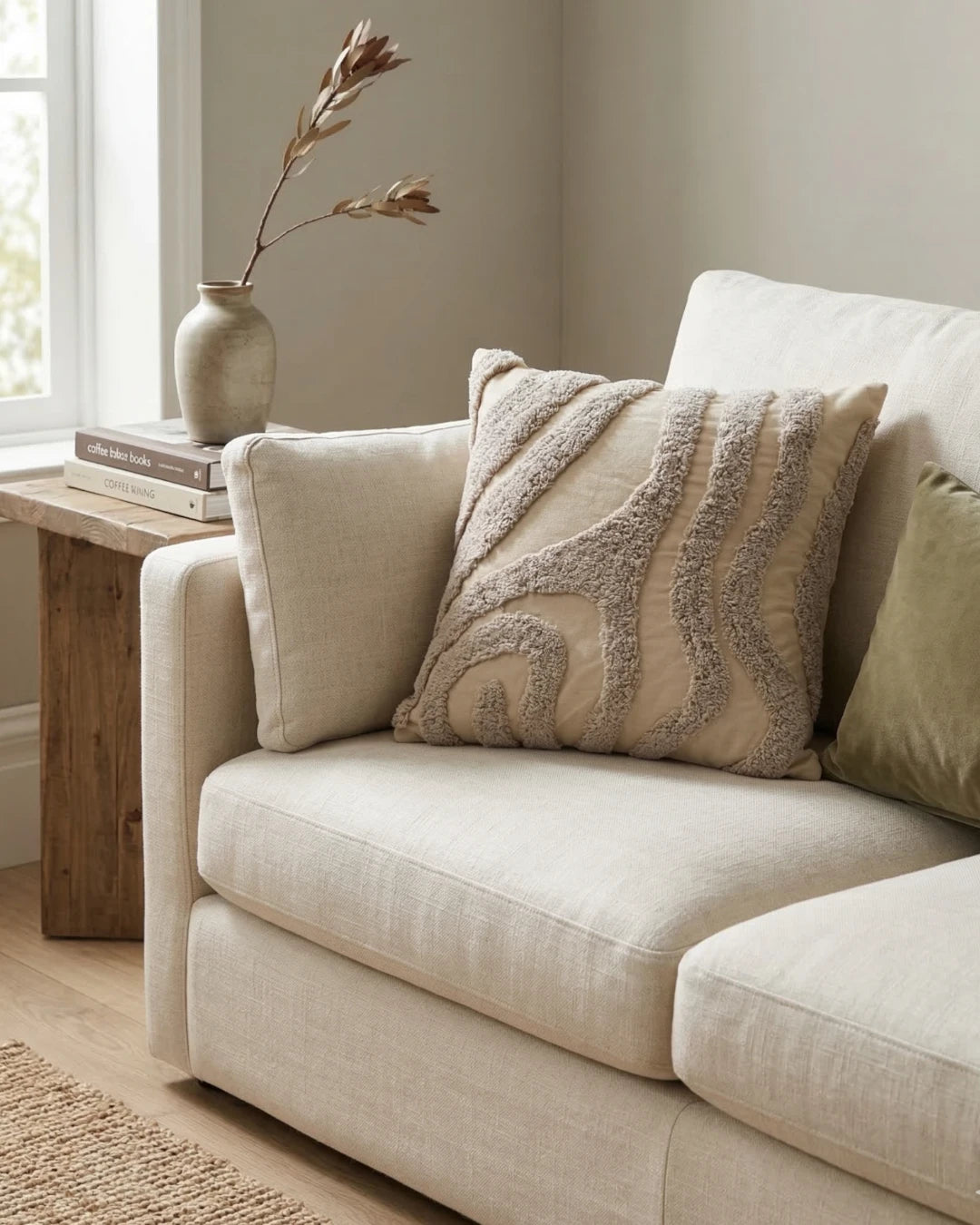 COJÍN RUSTIC / REF 128 / BEIGE