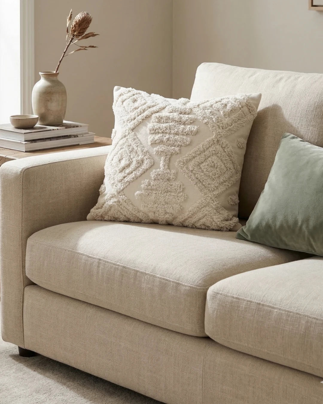 COJÍN RUSTIC / REF 144 / CRUDO