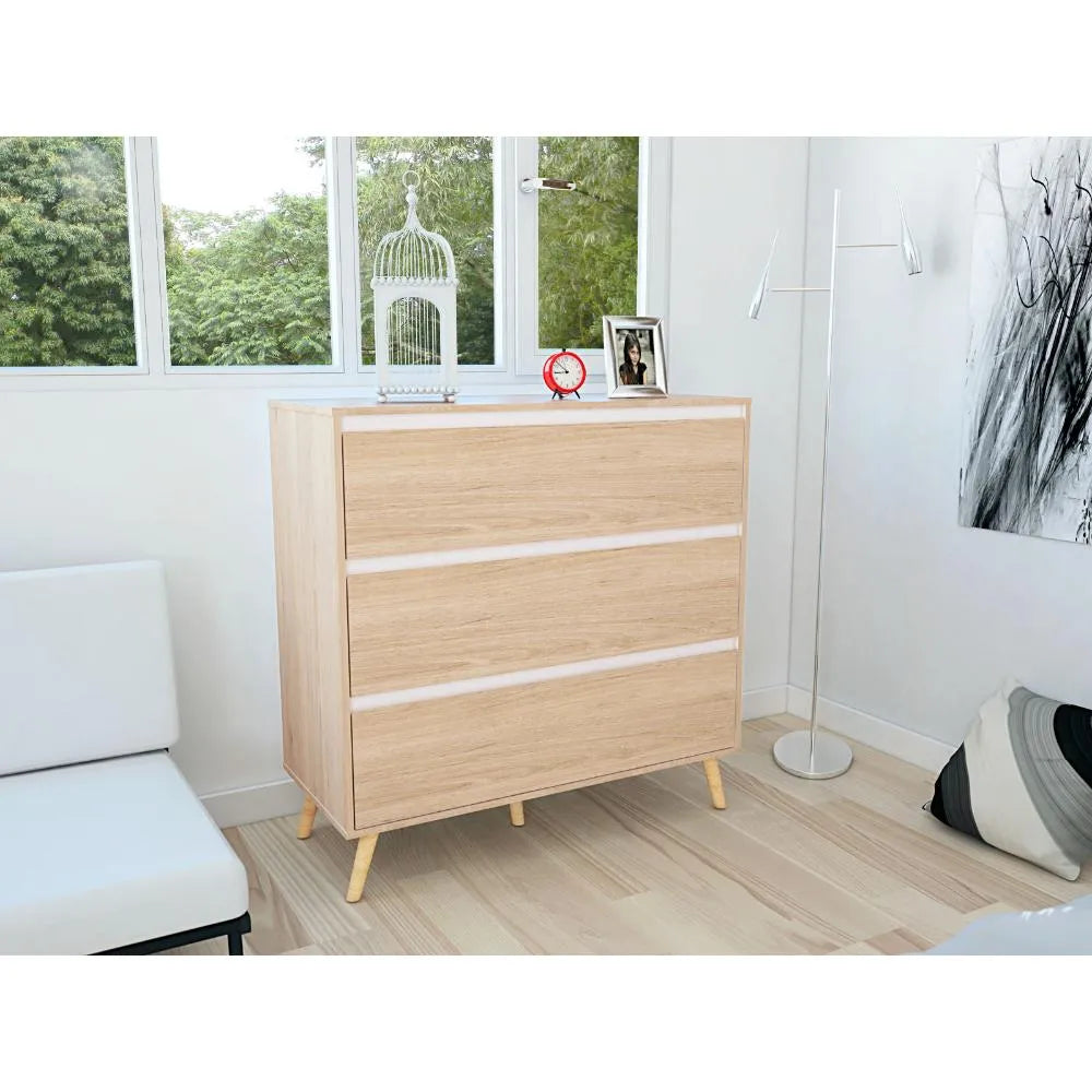 ORGANIZADOR DURHAM BEIGE Y BLANCO