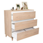 ORGANIZADOR DURHAM BEIGE Y BLANCO