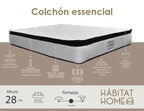 COMBO CAMA COWIE + COLCHÓN ESSENCIAL